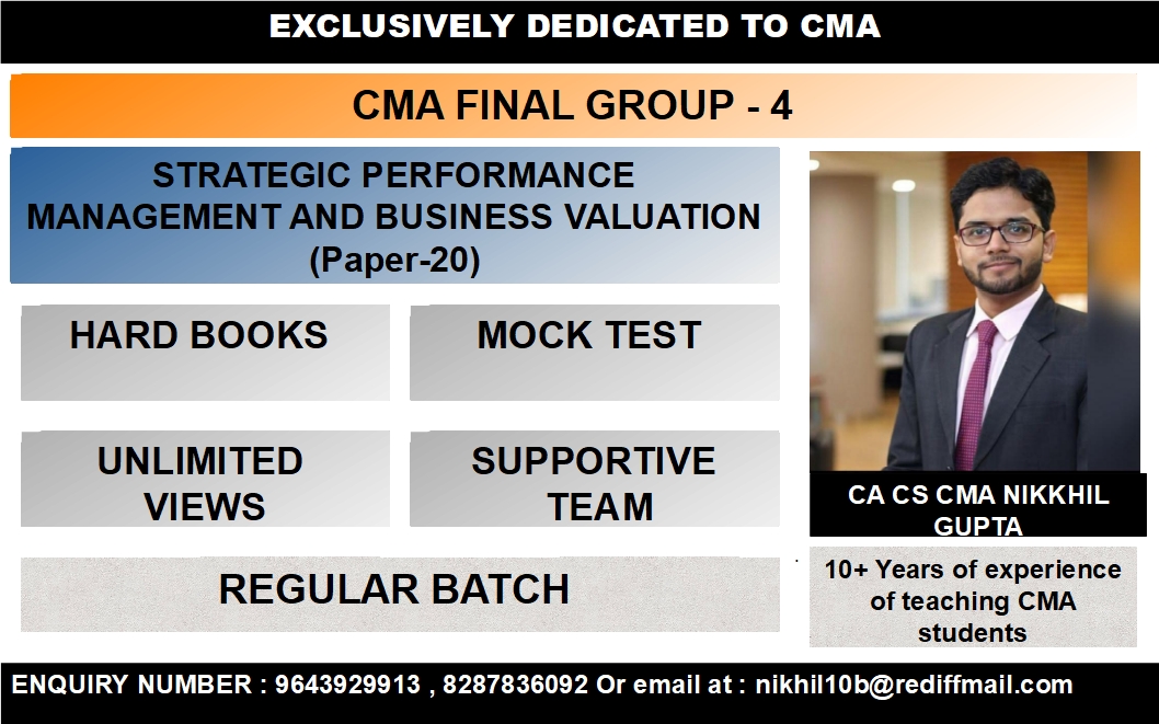 STRATEGIC PERFORMANCE MANAGEMENT AND BUSINESS VALUATION